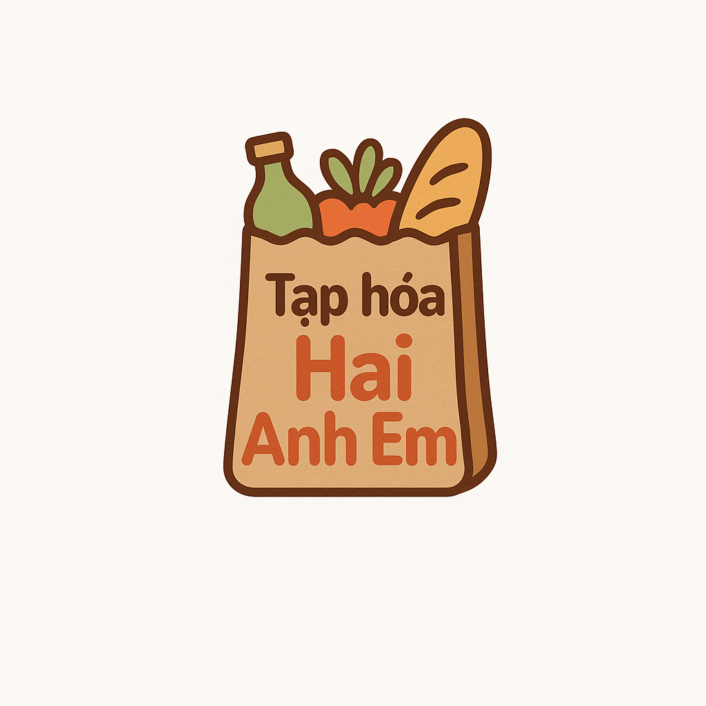 Logo Tạp hóa Hai Anh Em