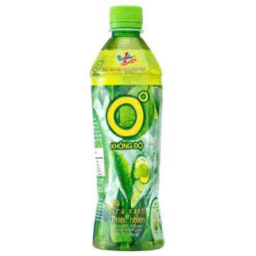 Trà xanh 0 độ 455ml